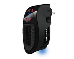 Taurus Heater Plug-In Black Dual Heat Settings 500W "Tropicano Plug Heater"