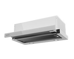 TAURUS COOKER HOOD 2 SPEED WITH BUILT IN LIGHT STAINLESS STEEL SILVER 60CM 65W  TS60WHCX 