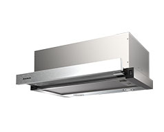 TAURUS COOKER HOOD 2 SPEED WITH BUILT IN LIGHT STAINLESS STEEL SILVER 60CM 65W  TS60IXX 
