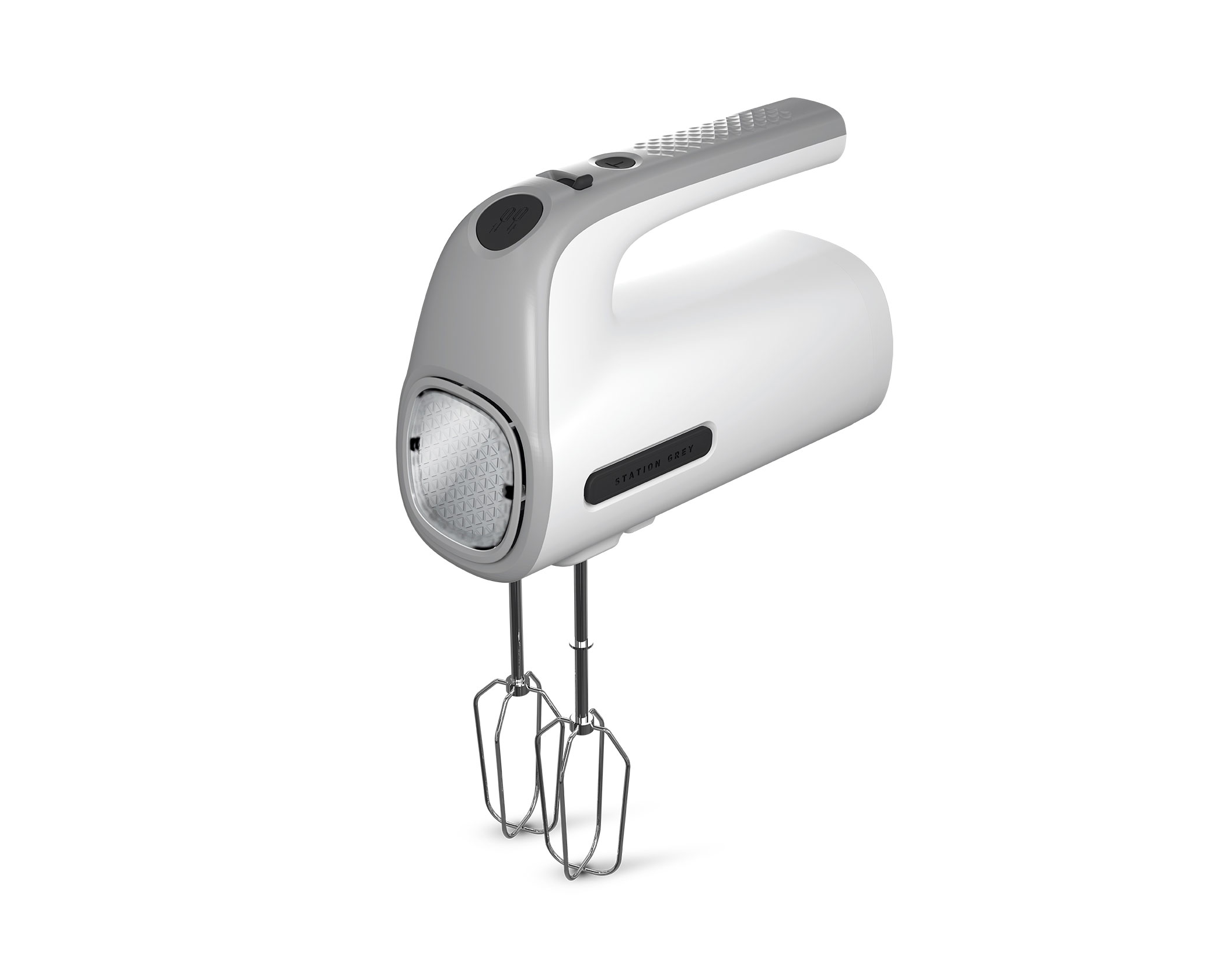 hand mixer grey
