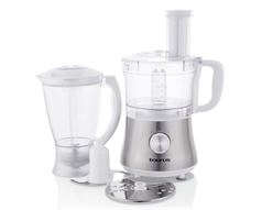 Taurus Food Processor With Attachments Stainless Steel Brushed 1.5L 500W Processador Basic"