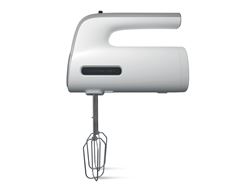 Taurus Hand Mixer With Attachments Grey 5 Speed 300W  Station Grey 