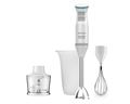 Taurus Stick Blender With Accessories Stainless Steel White Shaft 20 Speed 1200W "Bapi 1200 Pure Plus" 