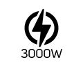 3000W