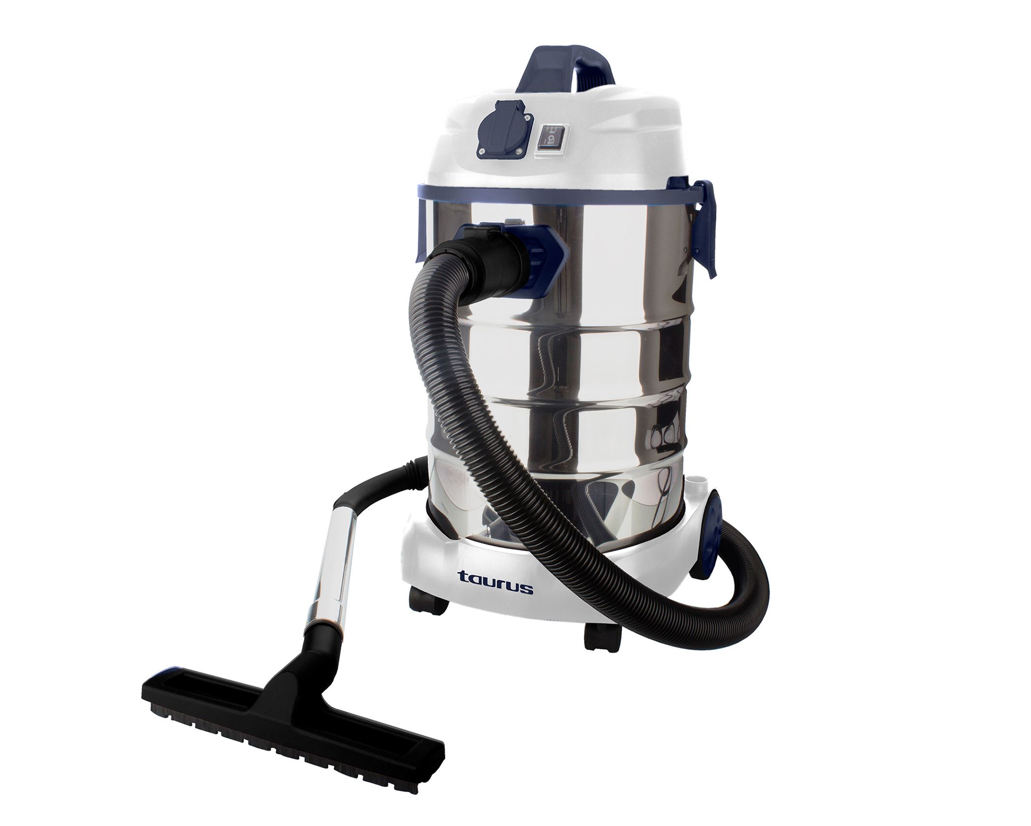 Taurus Vacuum Cleaner Wet & Dry Stainless Steel 30L 1600W Aspidora  Liquidos # 948160