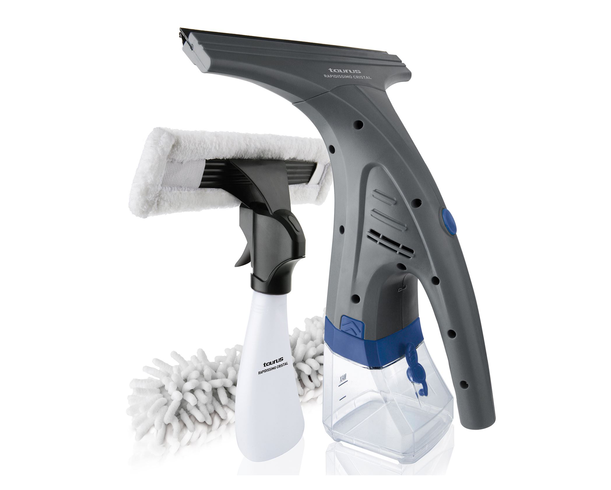 Taurus Window Cleaner Rechargeable Plastic Grey 300Ml 3.6V