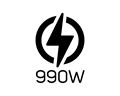 990W