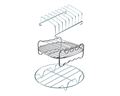 Bread rack, Skewer set and grill rack