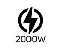 2000W