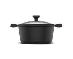 Taurus Pot Cast Aluminium Black 6.5L "Great Moments - Cacerola 28Cm"