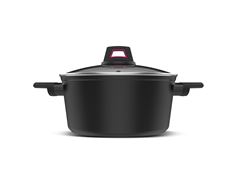 Taurus Pot Forged Aluminium Black 4.4L "Best Moments - Cacerola 24Cm"